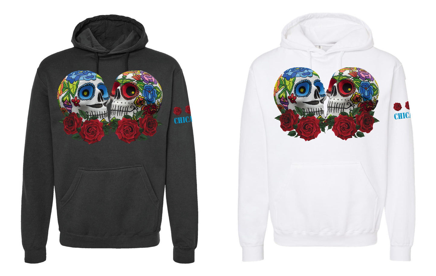Sugar Skull Unisex Hooded Sweatshirt