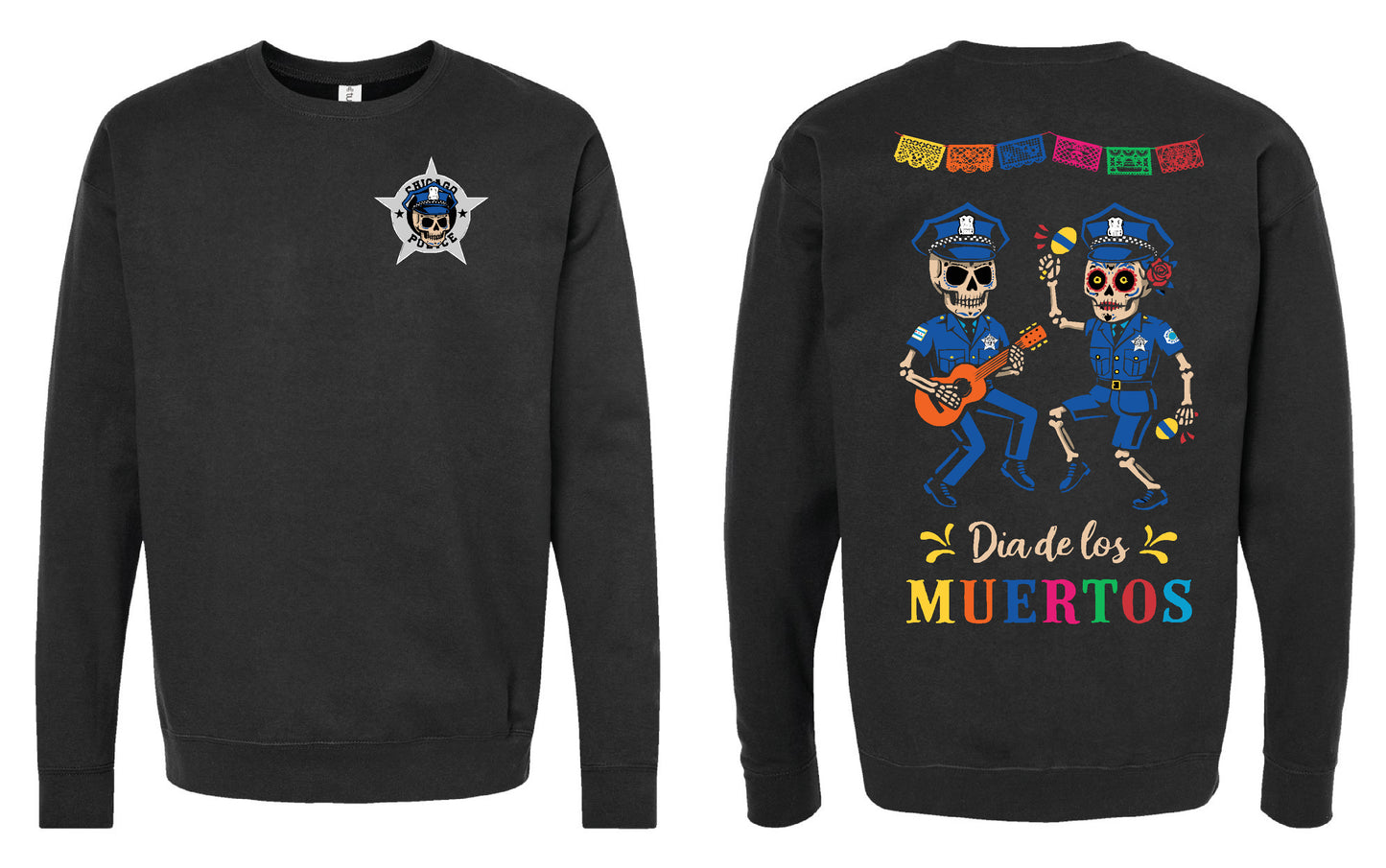 Unisex Crewneck Sweatshirt – Día de los Muertos