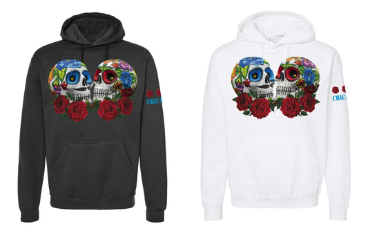 Sugar Skull Unisex Hooded Sweatshirt