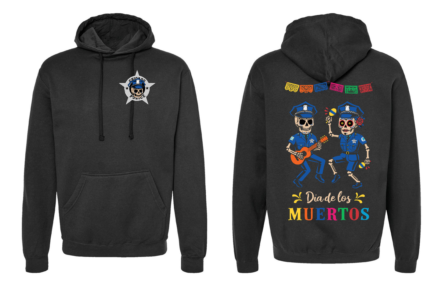 Unisex Pull Over Hoodie – Día de los Muertos