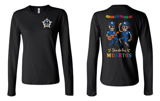 Women’s Long Sleeve Tee – Día de los Muertos